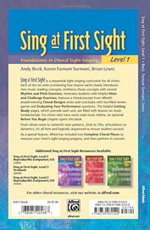 Sing At First Sight Bk 1 Level 1 - Surmani Lewis Beck [KSIĄŻKA]