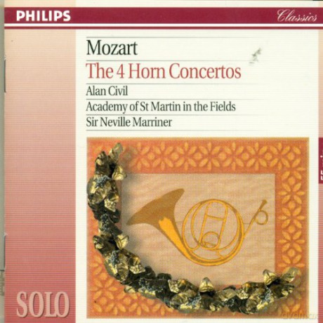 Marriner: Mozart:Horn Concertos [CD]