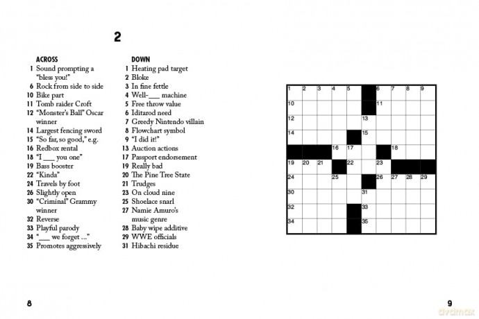 Sip Solve Easy Mini Crosswords - Zhouqin Burnikel [KSIĄŻKA]