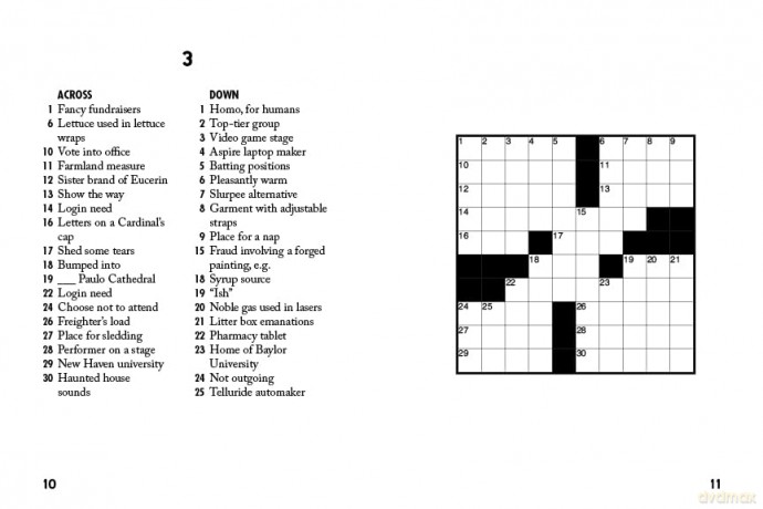 Sip Solve Easy Mini Crosswords - Zhouqin Burnikel [KSIĄŻKA]
