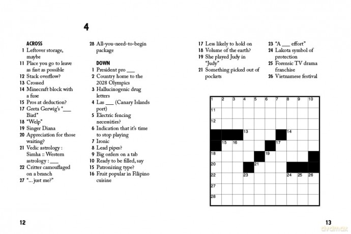 Sip Solve Hard Mini Crosswords - Sid Sivakumar [KSIĄŻKA]