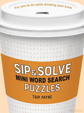 Sip Solve Mini Word Search Puzzles - Trip Payne [KSIĄŻKA]