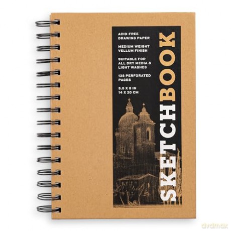 Sketchbook Basic Small Spiral Kraft [KSIĄŻKA]