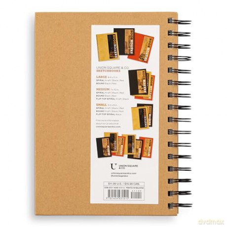 Sketchbook Basic Small Spiral Kraft [KSIĄŻKA]
