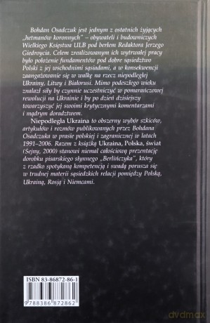 Niepodległa Ukraina - Bohdan Osadczuk [KSIĄŻKA]