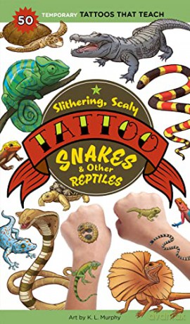Slithering Scaly Tattoo Snakes Other Rep [KSIĄŻKA]