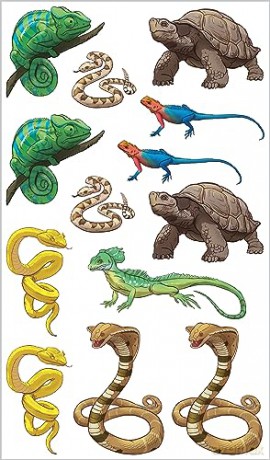 Slithering Scaly Tattoo Snakes Other Rep [KSIĄŻKA]