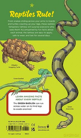 Slithering Scaly Tattoo Snakes Other Rep [KSIĄŻKA]