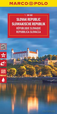 Slovak Republic Marco Polo Map [KSIĄŻKA]