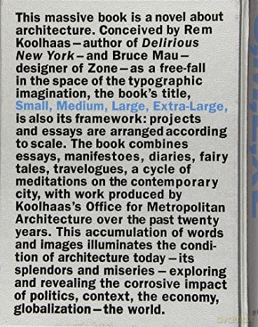 Small Medium Large Extra Large - Rem Koolhaas [KSIĄŻKA]
