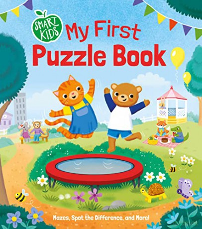 Smart Kids My First Puzzle Book - Harper Stewart [KSIĄŻKA]