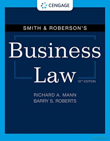 Smith Robersons Business Law - Mann Roberts [KSIĄŻKA]