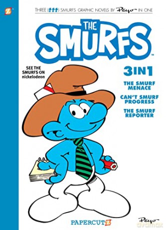 Smurfs 3 In 1 8 Collecting - Peyo [KSIĄŻKA]