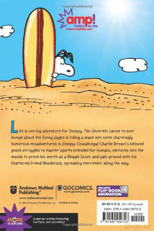 Snoopy Cowabunga - Charles M Schulz [KSIĄŻKA]