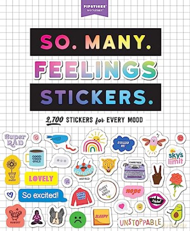 So Many Feelings Stickers - Workman Pipsticks+ [KSIĄŻKA]