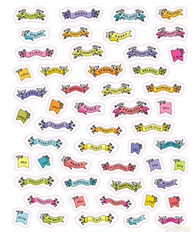 So Many Feelings Stickers - Workman Pipsticks+ [KSIĄŻKA]