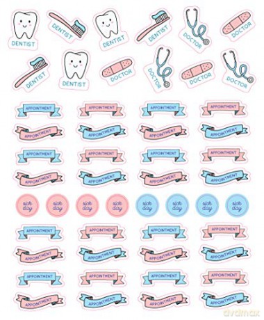 So Many Planner Stickers - Pipsticks [KSIĄŻKA]