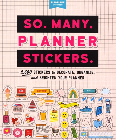 So Many Planner Stickers - Pipsticks [KSIĄŻKA]