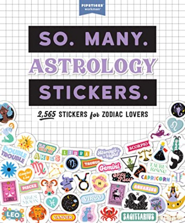 So. Many. Astrology Stickers. - Pipsticks Workman [KSIĄŻKA]
