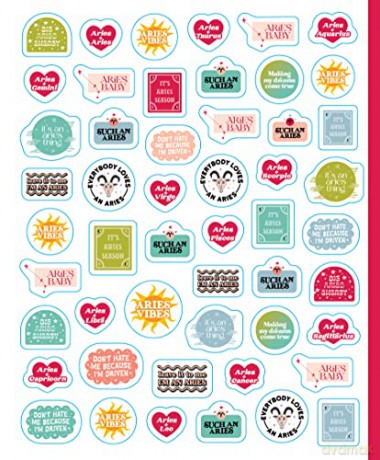 So. Many. Astrology Stickers. - Pipsticks Workman [KSIĄŻKA]