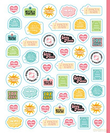 So. Many. Astrology Stickers. - Pipsticks Workman [KSIĄŻKA]