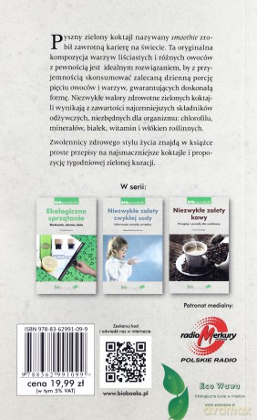 Niezwykłe Zalety Zielonych Koktajli [KSIĄŻKA]