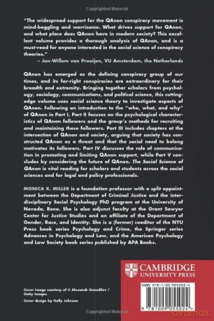 Social Science Of Qanon - Monica K. Miller [KSIĄŻKA]