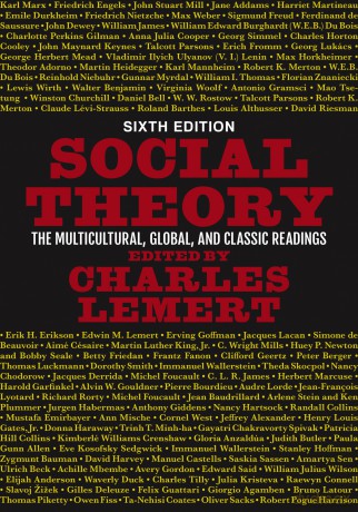 Social Theory - Charles Lemert [KSIĄŻKA]