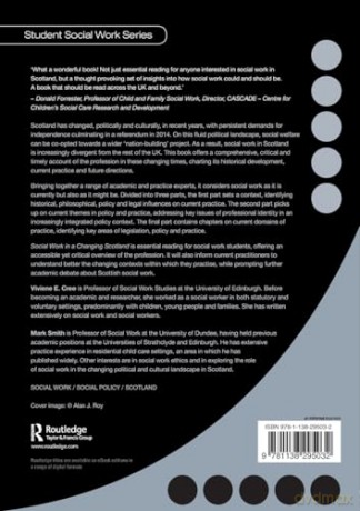 Social Work In A Changing Scotland - Viviene Cree [KSIĄŻKA]