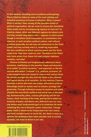 Society Against The State - Pierre Clastres [KSIĄŻKA]