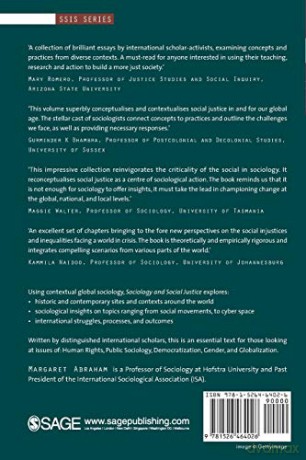 Sociology And Social Justice - Abraham [KSIĄŻKA]
