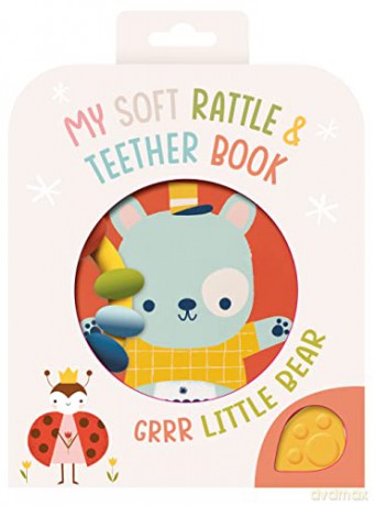 Soft Rattle Teether Grr Bear [KSIĄŻKA]
