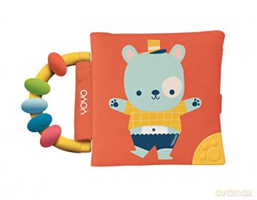Soft Rattle Teether Grr Bear [KSIĄŻKA]