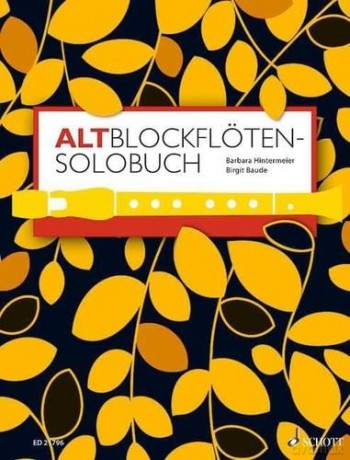 Solo Book For Treble Recorder [KSIĄŻKA]