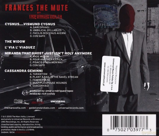 The Mars Volta: Frances The Mute [CD]