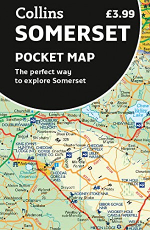 Somerset Pocket Map - Collins Maps [KSIĄŻKA]