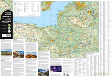 Somerset Pocket Map - Collins Maps [KSIĄŻKA]