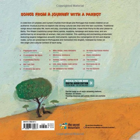 Songs From A Journey With A Parrot - Magdeleine Lerasle [KSIĄŻKA]