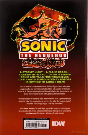 Sonic The Hedgehog Scrapnik Island - Daniel Barnes [KSIĄŻKA]