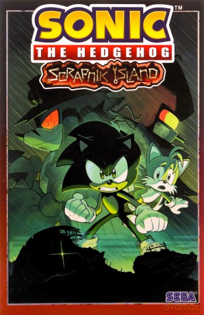 Sonic The Hedgehog Scrapnik Island - Daniel Barnes [KSIĄŻKA]