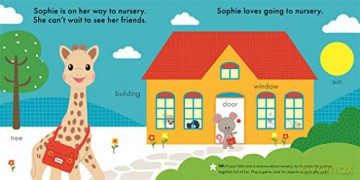 Sophie La Girafe Sophie Goes To Nursery - Vulli [KSIĄŻKA]