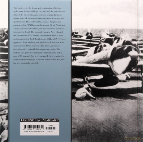 Soryu Hiryu And Unryu-Class Aircraft - Lars Ahlberg [KSIĄŻKA]