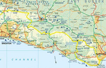 South Downs Way National Trail/Map - Collins Maps [KSIĄŻKA]