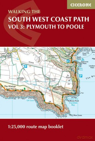 South West Coast Path Map Booklet Vol 3 - Paddy Dillon [KSIĄŻKA]