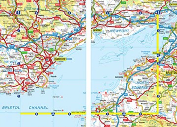Southern England A-Z Road Atlas - A-Z Maps [KSIĄŻKA]