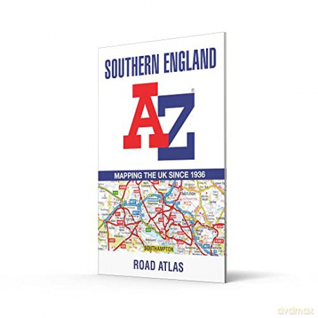 Southern England A-Z Road Atlas - A-Z Maps [KSIĄŻKA]