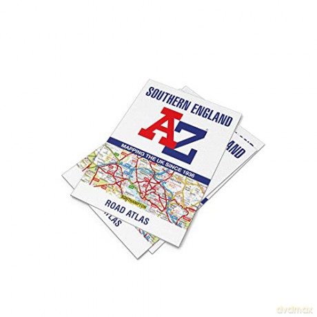 Southern England A-Z Road Atlas - A-Z Maps [KSIĄŻKA]