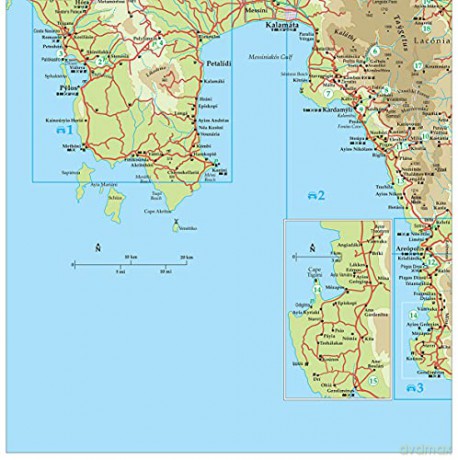 Southern Peloponnese:5 Car Tours, 50 Lon - Michael Cullen [KSIĄŻKA]
