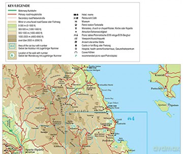 Southern Peloponnese:5 Car Tours, 50 Lon - Michael Cullen [KSIĄŻKA]