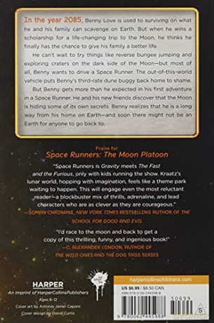 Space Runners #1: The Moon Platoon - Jeramey Kraatz [KSIĄŻKA]